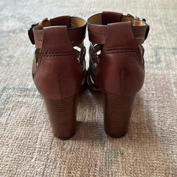 Coach Ginny strappy block heel sandals - Picture 5 of 6